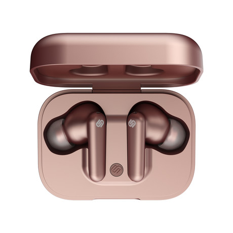URBANISTA LONDON brezžične slušalke s polnilno postajo, Bluetooth, TWS, ANC, Rose Gold (pink)