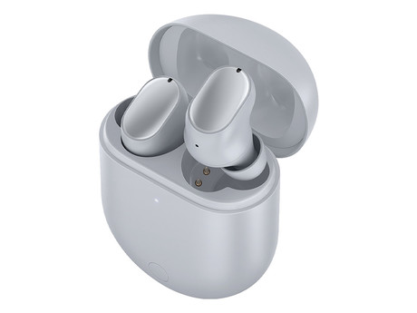 EOL - XIAOMI REDMI BUDS 3 PRO slušalke, Bluetooth 5.2, TWS, polnilna enota, hitro polnjenje, trojni mikrofoni, sive (Glacier Gray)