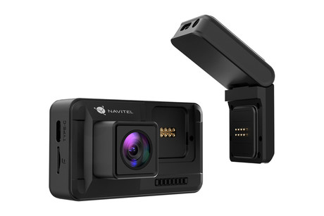 NAVITEL R480 2K avto kamera + vzvratna kamera, 2K Super HD, SONY senzor, Night Vision, G-senzor, magnetni nosilec, aplikacija, darilni bon, črna