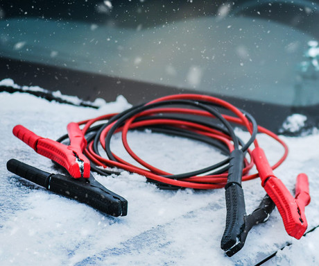 PLATINET PCCA3 vžigalni / jump starter kabli, 500A, 3m, za zagon avtomobilov / kombijev, za 12V / 24V sisteme, izolirane sponke / kleme, prožni kabel, odpornost na mraz, +torba, črno rdeči