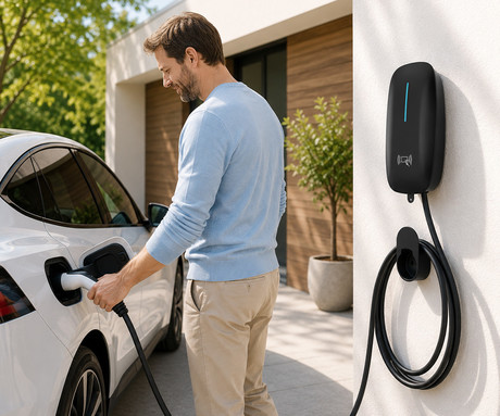 PLATINET PWB11S EV polnilna postaja za električna vozila, 11kW, 16A, 7m kabel, TYPE 2, Plug & Play / RFID kartice / aplikacija, WIFI, Bluetooth, LED indikator, IP55 odpornost, varnostne zaščite, črna