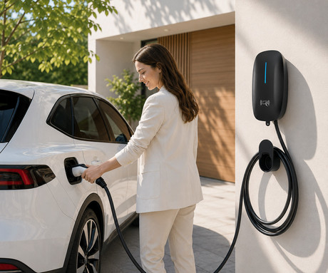 PLATINET PWB11S EV polnilna postaja za električna vozila, 11kW, 16A, 7m kabel, TYPE 2, Plug & Play / RFID kartice / aplikacija, WIFI, Bluetooth, LED indikator, IP55 odpornost, varnostne zaščite, črna