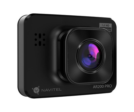 NAVITEL AR200 PRO avto kamera, 2", Full HD, 140° snemalni kot, G-senzor, Night Vision, Parking Mode, zaznavanje gibanja, aplikacija, darilni bon, črna