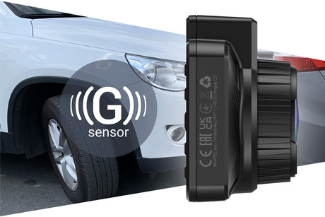 NAVITEL AR202 NV avto kamera, 2", Full HD, 140° snemalni kot, G-senzor, Night Vision, Parking Mode, zaznavanje gibanja, aplikacija, darilni bon, črna