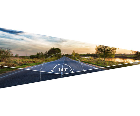 NAVITEL RS385 GPS avto kamera, 2", 2K Super HD, 140° snemalni kot, G-senzor, GPS, parking način, aplikacija, darilni bon, črna