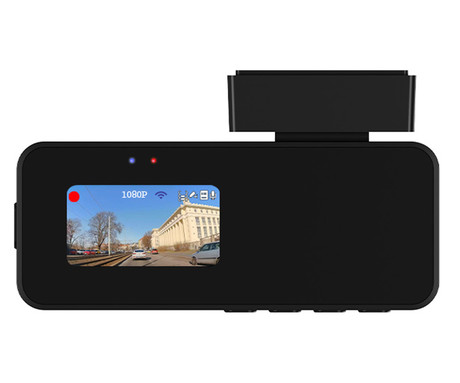 NAVITEL R37 GPS avto kamera, Full HD 1080p, 140° snemalni kot, G-senzor, GPS, WiFi, aplikacija, darilni bon