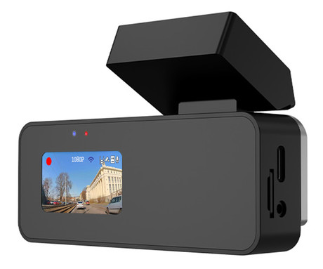 NAVITEL R37 GPS avto kamera, Full HD 1080p, 140° snemalni kot, G-senzor, GPS, WiFi, aplikacija, darilni bon