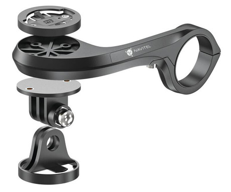 NAVITEL FLOW DL800 kolesarska kamera z lučjo, 2", 4K Ultra HD, 140° snemalni kot, HDR, Super EIS stabilizacija, G-senzor, GPS, WiFi, SONY STARVIS, 7000mAh baterija, mikrofon, aplikacija, črna