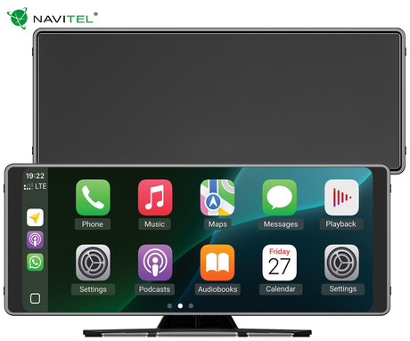 NAVITEL DS1020 avto pametni zaslon, ALL-IN-ONE, 10.26" zaslon, Android Auto / Apple CarPlay / AirPlay / Miracast, FM Radio, G-senzor, WiFi, BT, aplikacija, darilni bon, +vzvratna kamera