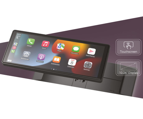 NAVITEL DS1020 avto pametni zaslon, ALL-IN-ONE, 10.26" zaslon, Android Auto / Apple CarPlay / AirPlay / Miracast, FM Radio, G-senzor, WiFi, BT, aplikacija, darilni bon, +vzvratna kamera