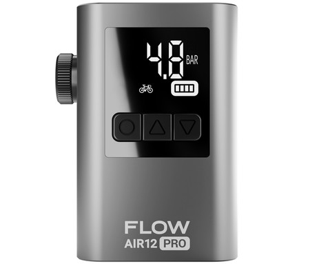 NAVITEL AIR12 PRO brezžična zračna tlačilka, 120PSI/8bar, 12L/min, 1000mAh polnilna baterija, hitro polnjenje, LED zaslon, 4 nastavki, USB Type-C, +torba, črno-siva