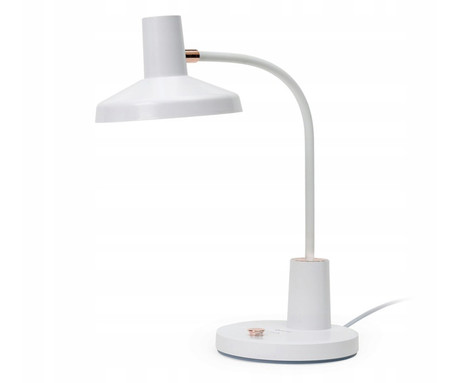 PLATINET PDL089 namizna LED svetilka, upogljiva, 780 lumnov, 10W, 175cm kabel, IP20, bela