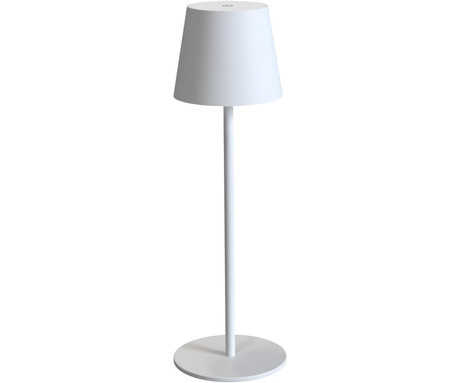 PLATINET PTL44W brezžična namizna LED svetilka, do 400 lumnov, nastavljiva svetlost, nastavljiva barvna temperatura, 4000mAh polnilna baterija, IP44 odpornost, USB Type-C, 37x12cm, kovina, bela