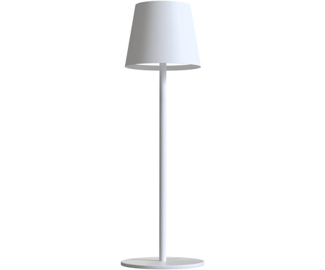 PLATINET PTL44W brezžična namizna LED svetilka, do 400 lumnov, nastavljiva svetlost, nastavljiva barvna temperatura, 4000mAh polnilna baterija, IP44 odpornost, USB Type-C, 37x12cm, kovina, bela