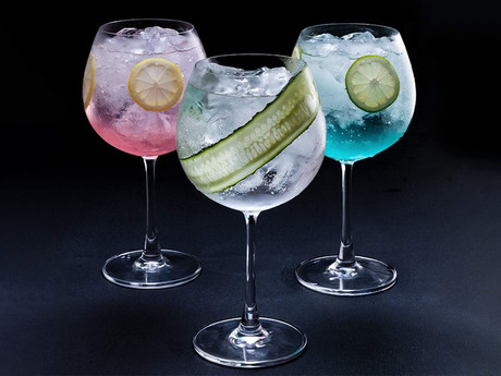 ALPINA komplet kozarcev za gin tonic, koktajl in pijače, 4 kos, 730ml, 210x82x82mm, visokokakovostno steklo, izdelano v EU