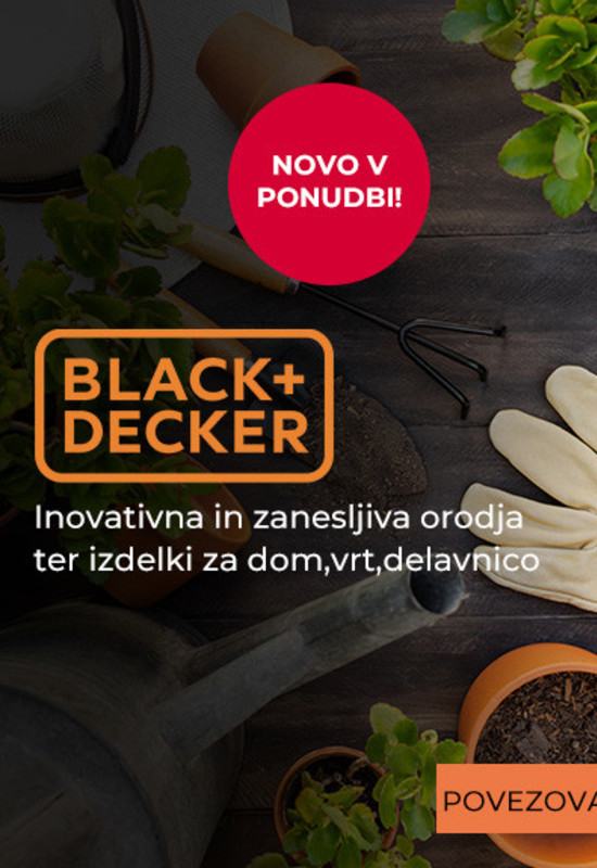 Novo v ponudbi BLACK + DECKER