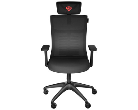 GENESIS ASTAT 200 gaming / pisarniški stol, ergonomski, tehnologija PureFlow™, konstrukcija ExoBase™, CareGlide™, nastavljiva višina / naklon, črn