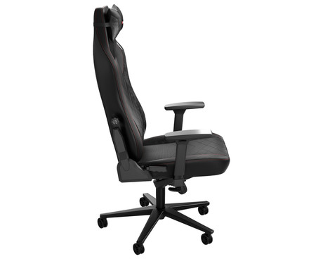 GENESIS NITRO 890 G2 gaming stol, ergonomski, nastavljiva višina / naklon, 3D nasloni za roke, kolesa CareGLide™, črn