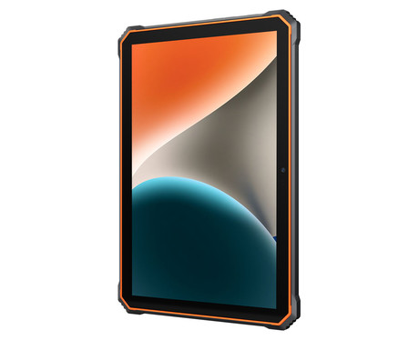 Blackview TAB ACTIVE 6 robusten tablični računalnik, 10.1", 4G-LTE, 8GB+128GB, IPS HD+, Android 13, WiFi, Bluetooth, GPS, priložen pas in pisalo, rugged, oranžen (Black Orange)