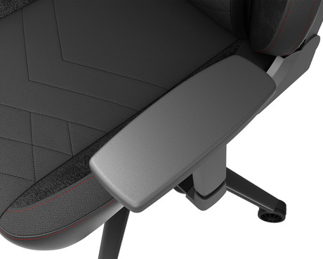 GENESIS NITRO 890 G2 gaming stol, ergonomski, nastavljiva višina / naklon, 3D nasloni za roke, kolesa CareGLide™, črn