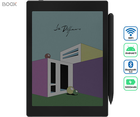 BOOX Tab Mini C e-bralnik / tablični računalnik, 7.8", barvni zaslon, Android 11, 4GB+64GB, Wi-Fi, Bluetooth 5.0, USB-Type-C, + pisalo Pen Plus, črn