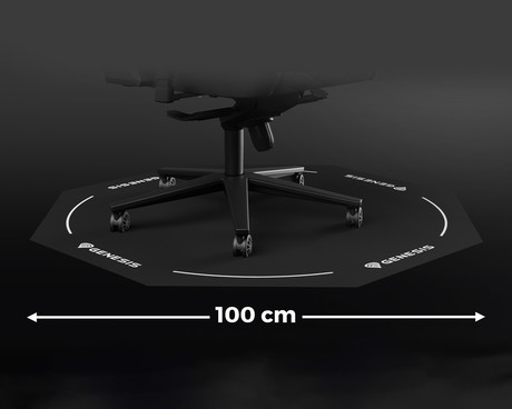 GENESIS TELLUR 400 OCTAGON podloga za stol, 100cm premer, protizdrsna, mehka podlaga, trpežna