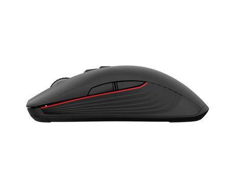 GENESIS ZIRCON 330 brezžična miška, gaming / pisarniška, 3600DPI, USB 2.4GHz / USB Type-C, 7 gumbov, polnilna baterija, Plug & Play, črna