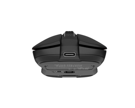 GENESIS ZIRCON 330 brezžična miška, gaming / pisarniška, 3600DPI, USB 2.4GHz / USB Type-C, 7 gumbov, polnilna baterija, Plug & Play, črna