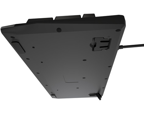 GENESIS RHOD 300 RGB gaming membranska tipkovnica, žična, RGB LED osvetlitev, Anti-Ghosting funkcija, Non-Floating stikala / tipke, zaščita pred vodo, Plug & Play, F1-F12, črna