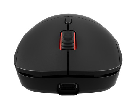 GENESIS ZIRCON XIII brezžična miška, gaming / pisarniška, 26.000DPI, USB 2.4GHz / USB Type-C, 7 gumbov, polnilna baterija, spomin, programska oprema, Plug & Play, črna (Onyx Black)