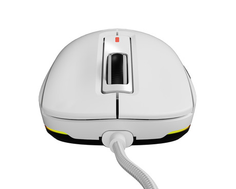 GENESIS KRYPTON 660 žična miška, gaming / pisarniška, 12.000DPI, ultra lahka teža, 6 gumbov, RGB LED osvetlitev, spomin, programska oprema, Plug & Play, 180cm kabel, bela (Howlite White)