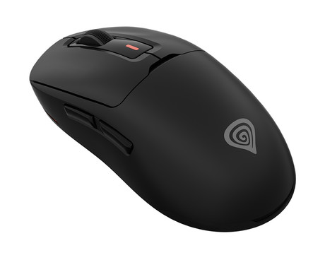 GENESIS ZIRCON 660 PRO brezžična miška, gaming / pisarniška, 26.000DPI, USB 2.4GHz / Bluetooth / USB Type-C, 6 gumbov, polnilna baterija, spomin, programska oprema, Plug & Play, črna (Onyx Black)
