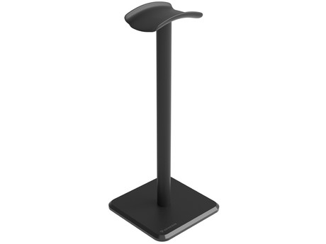 GENESIS THULIUM 100 stojalo za slušalke, protizdrsna podlaga, kovina, 245x100x100mm, črno (Onyx Black)