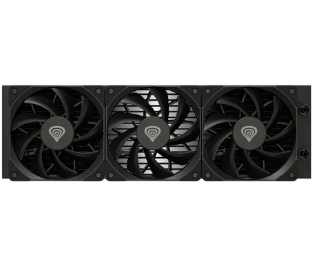 GENESIS HYDRIA 360 ARGB vodno hlajenje, All-In-One, 360mm, aktivno, univerzalna kompatibilnost, 3-fazna črpalka, 3x 120mm PWM ventilator, FDB ležaji, ARGB LED osvetlitev, +dodatki za namestitev