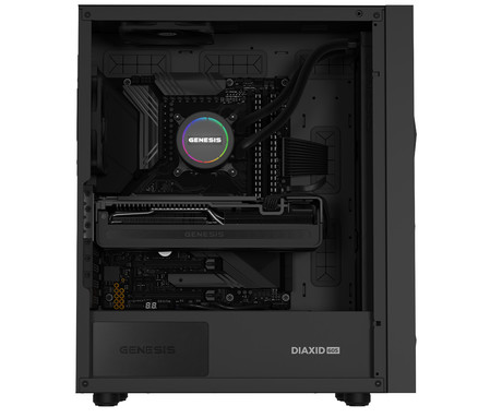 GENESIS HYDRIA 360 ARGB vodno hlajenje, All-In-One, 360mm, aktivno, univerzalna kompatibilnost, 3-fazna črpalka, 3x 120mm PWM ventilator, FDB ležaji, ARGB LED osvetlitev, +dodatki za namestitev