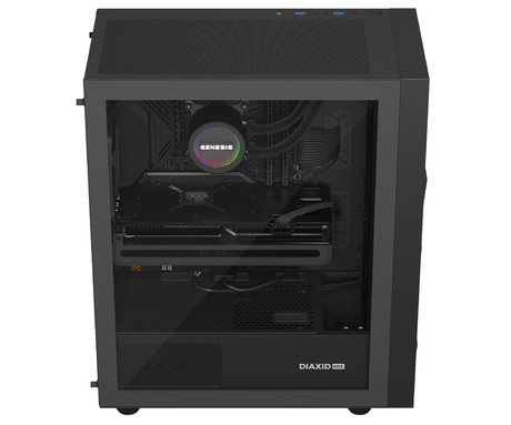 GENESIS HYDRIA 360 ARGB vodno hlajenje, All-In-One, 360mm, aktivno, univerzalna kompatibilnost, 3-fazna črpalka, 3x 120mm PWM ventilator, FDB ležaji, ARGB LED osvetlitev, +dodatki za namestitev