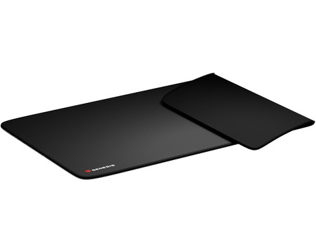 GENESIS CARBON 500 ULTRA LOGO podloga za miško, gaming / pisarniška, 1100x450mm, vodoodporna, gladka površina, zaščiteni prešiti robovi, protizdrsna, črna