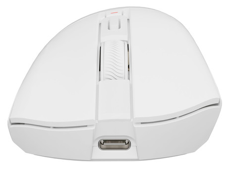 GENESIS ZIRCON 880 brezžična miška, gaming / pisarniška, 12.000DPI, USB 2.4GHz / Bluetooth / USB Type-C, 6 gumbov, Kailh Optical stikala, baterija, spomin, programska oprema, stekleni drsniki, bela