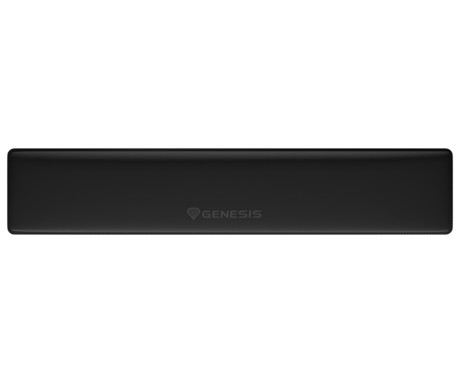 GENESIS RUBID 600 podloga za zapestje, gaming / pisarniška / ergonomska, 440x88mm, Memory Foam spominska pena, Ice Silk Lycra tekstil, Cooling Gel plast, zaščiteni robovi, protizdrsna, črna