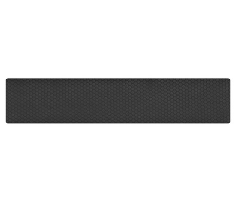 GENESIS RUBID 600 podloga za zapestje, gaming / pisarniška / ergonomska, 440x88mm, Memory Foam spominska pena, Ice Silk Lycra tekstil, Cooling Gel plast, zaščiteni robovi, protizdrsna, črna