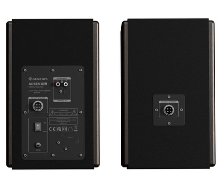 GENESIS ARSEN 502BT računalniški zvočniki, STEREO 2.0, 60W RMS, Bluetooth 5.3, 4" woofer + 0.75" tweeter, BassReflex funkcija, gumbi za upravljanje, RCA/Chinch, MDF les, rjavi (Natural Brown)