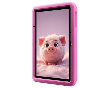 Blackview TAB A6 KIDS tablični računalnik, 10.1", 4GB+128GB, IPS HD+, Android, 5100mAh, WiFi 6, Bluetooth 5.3, Google Kids, zvočniki, +ovitek, roza (Rose Pink)