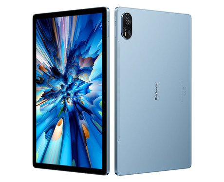 Blackview MEGA 8 tablični računalnik, 13", 3v1 AI, 4G LTE, 12GB+512GB, IPS FHD+, Android, 11.000mAh, 5G WIFI, Bluetooth, Dual SIM, GPS, stereo zvočniki, +ovitek, +dodatki, moder (Twilight Blue)