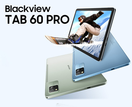 Blackview TAB 60 PRO tablični računalnik, 10.1", 4G LTE, 8GB+128GB, IPS HD+, Android, 7700mAh, WiFi 5, Bluetooth, Dual SIM, GPS, stereo zvočniki, +ovitek, moder (Sunny Sky Blue)