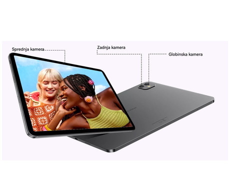 Blackview LINK 8 tablični računalnik, 12.7", Next-Gen AI, 6GB+256GB, IPS 2K+, 90Hz, Android, 8400mAh, WIFI 5, BT 5.0, GPS, QUAD STEREO zvočniki, +ovitek, +dodatki, moder (Dawn Blue)