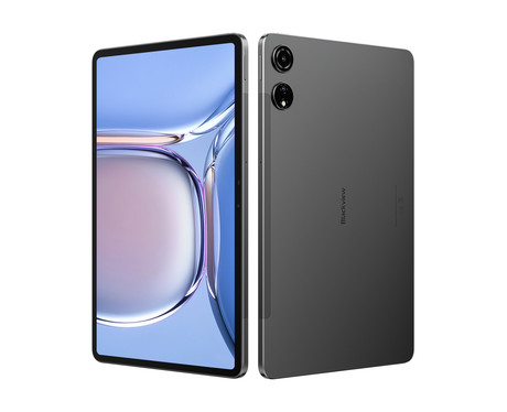 Blackview MEGA 3 tablični računalnik, 12.1", 4G LTE, 12GB+256GB, IPS 2.5K, Android, 8800mAh, WIFI 5, Bluetooth, Dual SIM, GPS, AI, stereo zvočniki, +ovitek, +dodatki, siv (Space Gray)