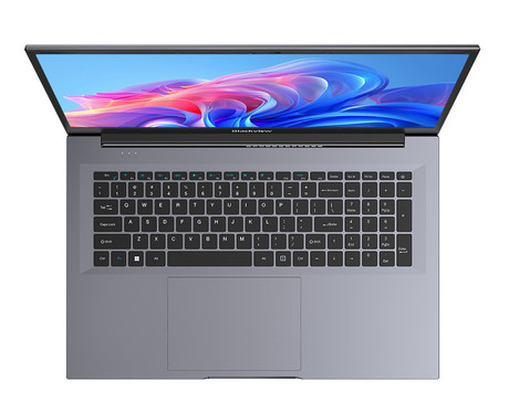 Blackview ACEBOOK 10 prenosni računalnik, 18.5" (46,99cm), 16GB RAM, 512GB SSD, Windows 11 Pro, Intel N150, IPS FHD, WiFi 6, Bluetooth, 60Wh baterija, prednja kamera, dvojni zvočniki, siv (Urban Gray)