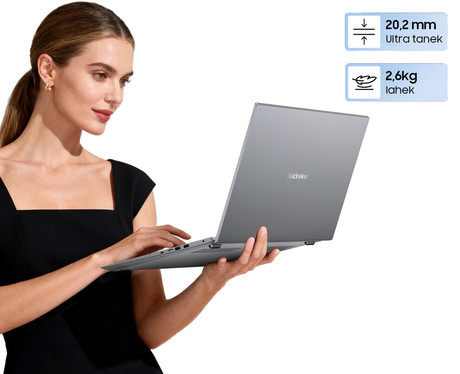 Blackview ACEBOOK 10 prenosni računalnik, 18.5" (46,99cm), 16GB RAM, 512GB SSD, Windows 11 Pro, Intel N150, IPS FHD, WiFi 6, Bluetooth, 60Wh baterija, prednja kamera, dvojni zvočniki, siv (Urban Gray)