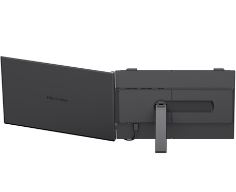 Blackview SCM6 zaslon / monitor za prenosnik, 35cm (14"), Full HD, 60Hz, IPS, 300nit, 100% sRGB, HDMI / USB-C, univerzalna združljivost, 180° nastavljiv kot, Quick-Fit montaža, Low Blue Light