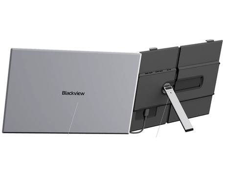 Blackview SCM8 zaslon / monitor za prenosnik, 39cm (15.3"), Full HD, 60Hz, IPS, 300nit, 100% sRGB, HDMI / USB-C, univerzalna združljivost, 180° nastavljiv kot, Quick-Fit montaža, Low Blue Light